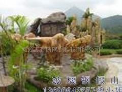 玻璃钢雕塑  人物雕塑  景观雕塑
