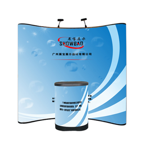 加强型拉网展架  广州拉网展架  圆柱拉网展架
