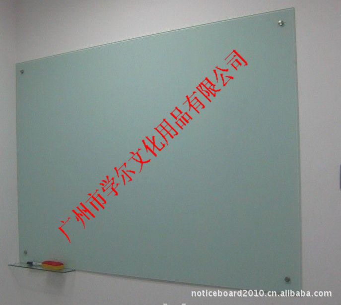 厂家直销 诺迪士 定做 钢化 烤漆 包边 玻璃 白板  玻璃白板