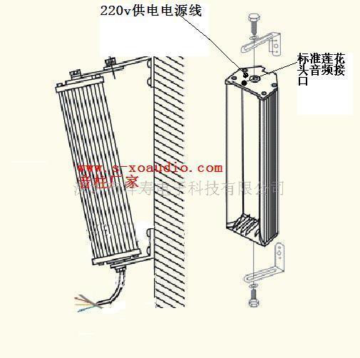 户外防水音柱.园林防水音柱.广场防水音柱.防水音柱