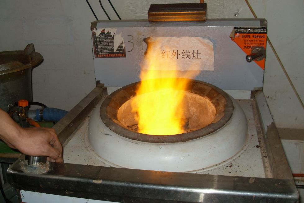 红外线电子自动打火防空烧醇基炒炉（炉芯灶头）  红外线炒炉  电子自动打火炉芯  醇基炉头