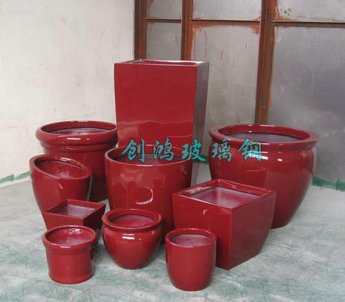 玻璃钢花盆，花钵，花槽，园林花盆，园林盆景