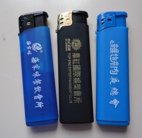 印字橡皮漆打火机，慈溪打火机厂家  塑料打火机  印字打火机