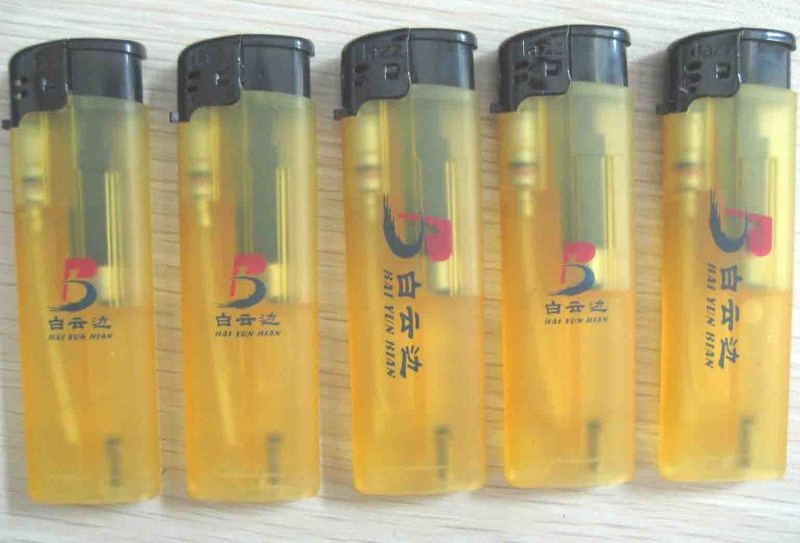 印字橡皮打火机，感应广告打火机  一次性打火机  塑料打火机