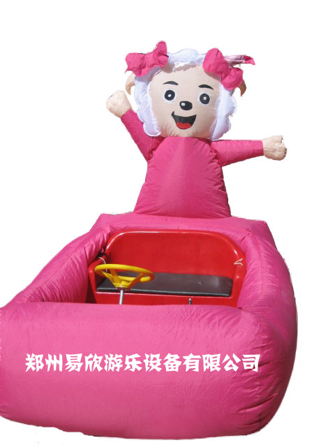 美洋洋儿童充气电瓶车|易欣玩具车|充气气模电动车批发价