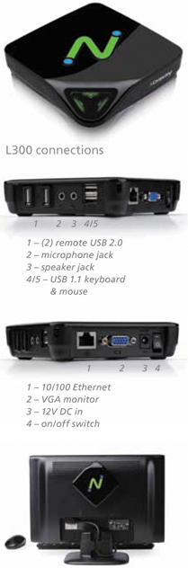 桌面虚拟化云终端  NComputi  L300