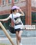 供应新款韩版女装上衣批发低价韩版女装上衣批发潮流长袖T恤批发