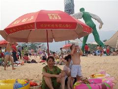 深圳利发广告太阳伞 深圳沙滩广告太阳伞  深圳沙滩伞销售  深圳南山广告太