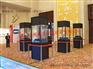 供应北京八棱柱展柜.展示柜.高低展柜.珠宝展柜租赁