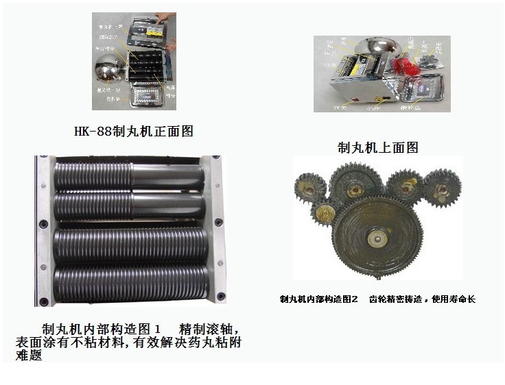 药材粉制丸机厂家 不锈钢蜜丸制丸机 小型药丸机