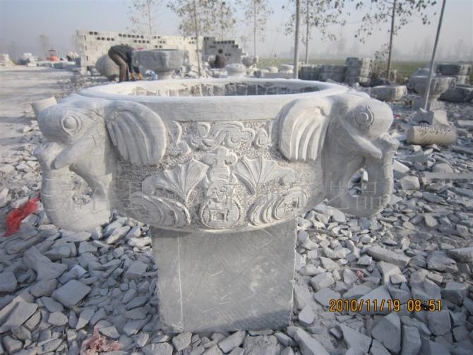 供應(yīng)青石花盆、青石花缽