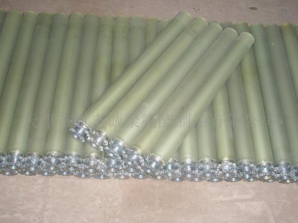 链轮生产线聚氨酯包胶滚筒  聚氨酯胶轴胶辊  输送滚筒包胶