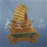 汽车香水座 船 汽车香水 汽车饰品 金属工艺品 水晶香水座