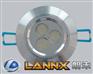 LED 光面 3*1W 天花射灯