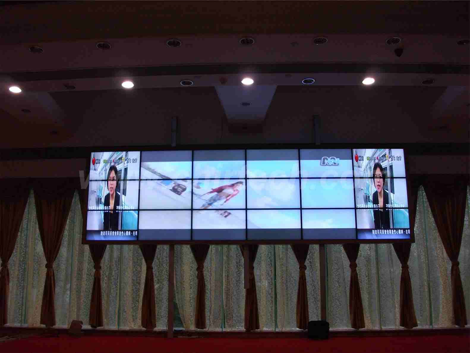厂家直供KTV、酒吧、夜场专用40寸42寸46寸液晶拼接  拼接处理器  酒吧拼接墙  DID液拼接墙