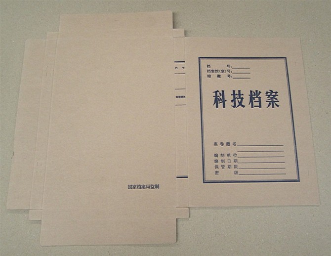 档案盒规格 31*22*4CM  档案盒厂家