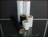 黑色缠绕膜  PE缠绕膜  机用缠绕膜