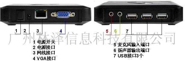清华同方云终端VD1100  云计算终端