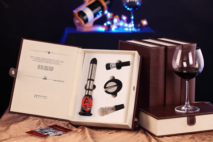 红酒开瓶器四件套标准版  气压开瓶器