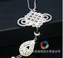供应中国结高档镶钻汽车装饰挂件