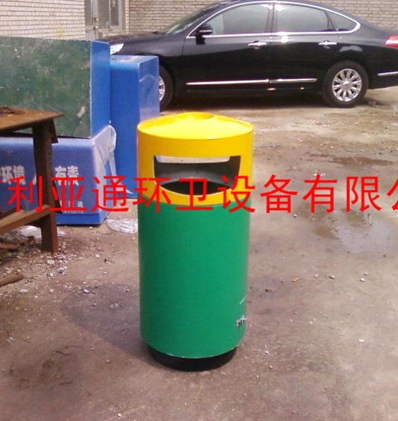 廠家供應(yīng)圓形玻璃鋼垃圾桶