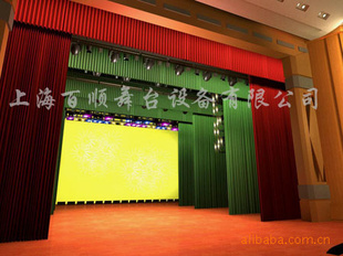 舞台布景、舞台布景价格  舞台幕布  电动幕布