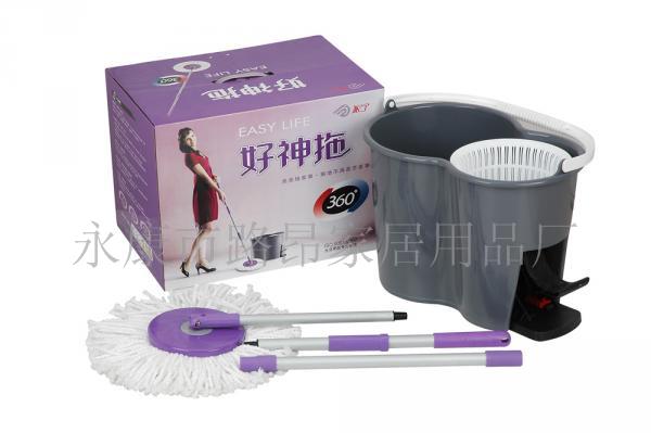 脚踩款派宁第一代好神拖拖把 360旋转拖  脚踩好神拖