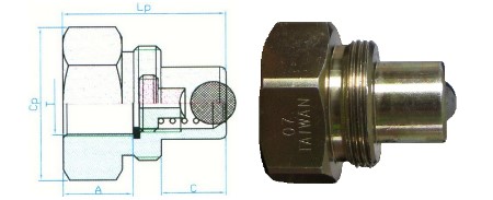 FB8式钢球双闭式快速接头-千斤顶适用  广州钟茂  SITH