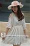 供应柔美雪纺小露肩公主连衣裙优雅脱俗女装批发十三行厂销服装批