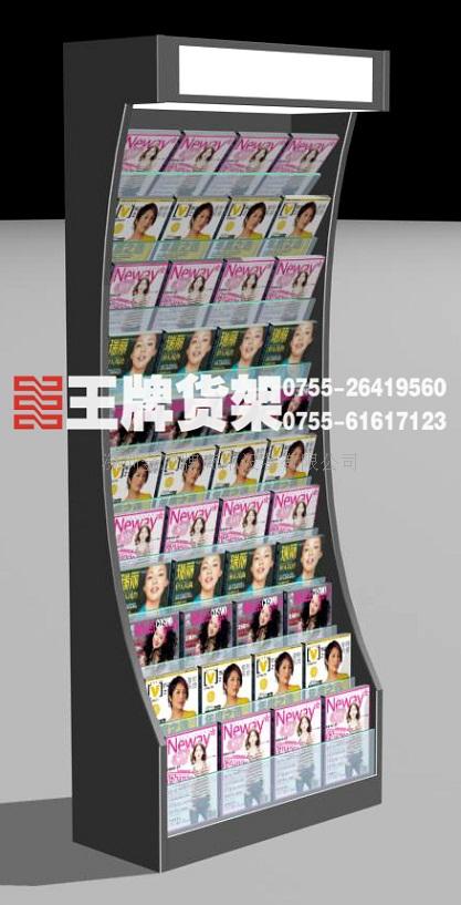 供應木質單面書架，圖書貨架-王牌貨架