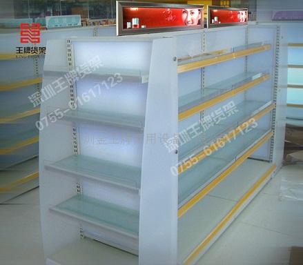 供應(yīng)高檔精美化妝品貨架 化妝品店貨架—王牌貨架