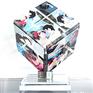 供应水晶彩像|水晶魔方|个性定制立体魔方