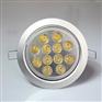 供应led天花灯12W 开孔118mm 正/暖/冷 现货