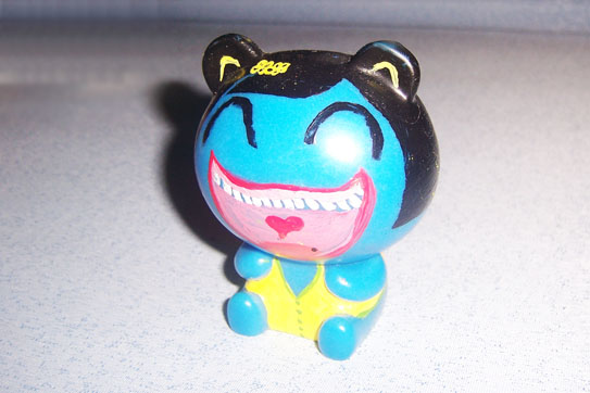 益智玩具 DIY彩绘 熊 蓝色