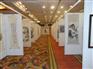 书画挂画展板租赁.画廊挂画展板租赁.八棱柱挂画展板租赁