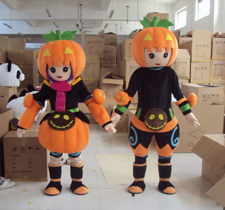 万圣节卡通服装/卡通道具/动漫服装南瓜  卡通人偶  道具服装