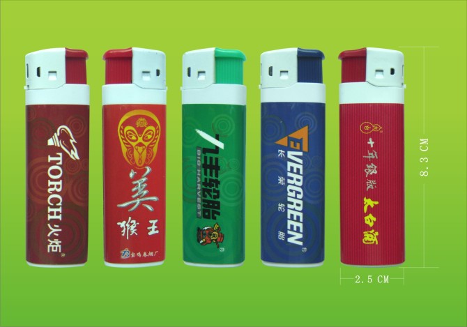 神龙打火机厂家专业生产包纸打火机  打火机印字