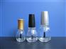 供应5ml10ml15ml圆圆玻璃指甲油瓶 香水瓶