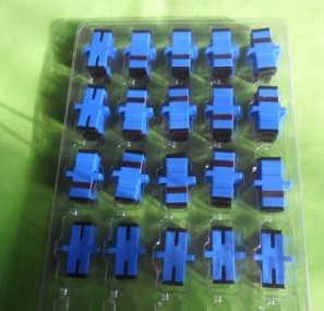 SC适配器(￥0.8元)SC光纤适配器SC适配器SC适配器  SC光纤耦合器  SC光纤法兰盘