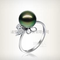 “深海南洋黑珍珠”-《打折黑珠》-“时尚南洋珍珠吊坠”