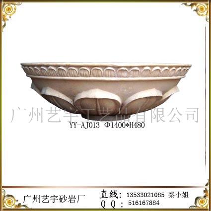 供應(yīng)人造砂巖花盆，砂巖，花盆，仿砂巖花盆