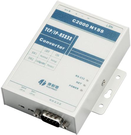 TCP/IP转RS232转换器(232转以太网) RJ45转232 以太网转232 TCP-232