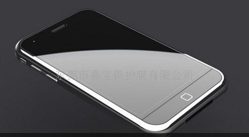 供應iPhone5防指紋保護膜/東莞PET防刮保護膜