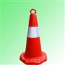 供应新款鲜红圆锥，一级透红塑料路锥，艳红，质量全国第一