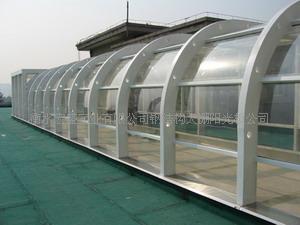 生产阳光板温室大棚材料“pc板生产温室大棚材料”
