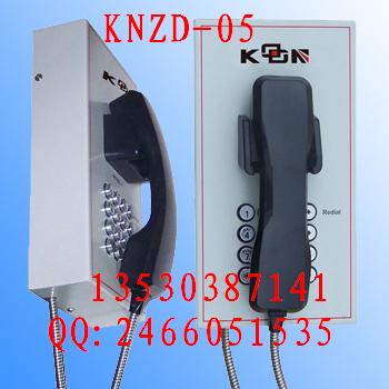 壁挂式自动拔号电梯电话机，电梯电话，KNZD-05  壁挂式电梯电话  直通电梯电话