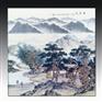 在电视墙印UV花图的印刷机TV wallPrinters
